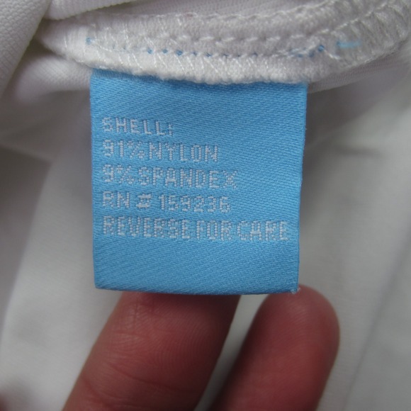 J McLaughlin Pullover Womens XS White Quarter Zip Long Sleeve Mock Neck Shirt - Picture 12 of 16